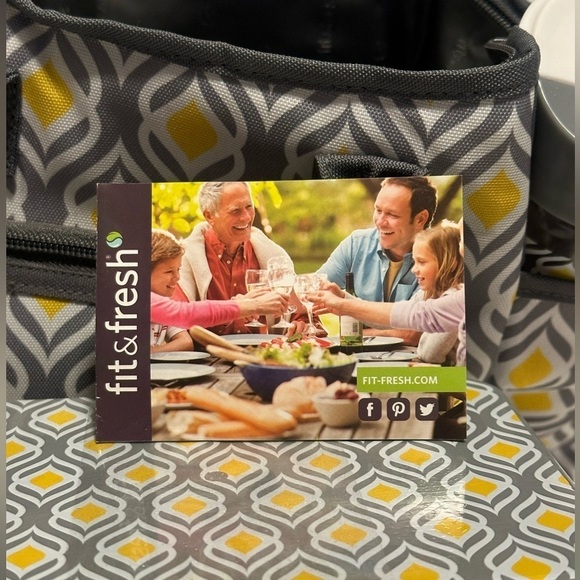 Fit+Fresh 6 piece Lunch Bag - Picture 8 of 8